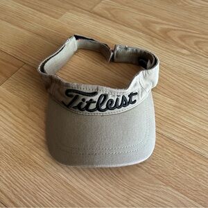 Titleist Tan Tour 18’ Visor OS